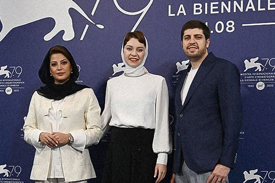 جذاب‌ترین زن سینمای ایران در ونیز سفید پوشید