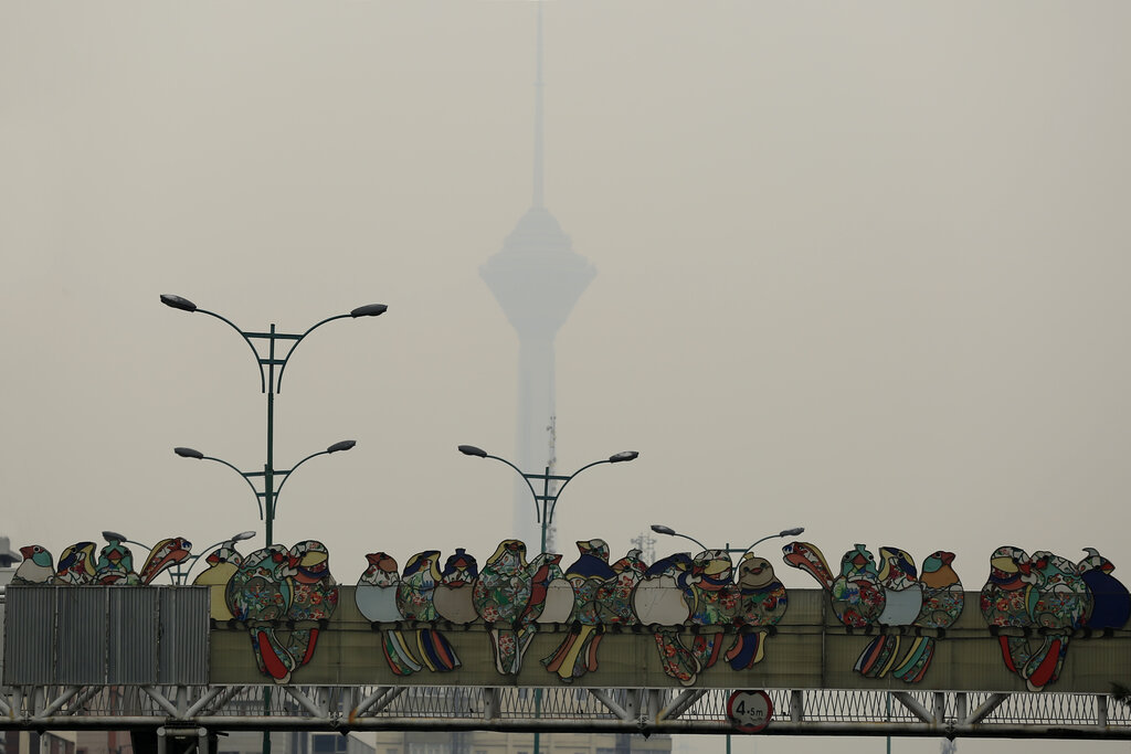تصاویری از وضعیت وخیم هوای تهران