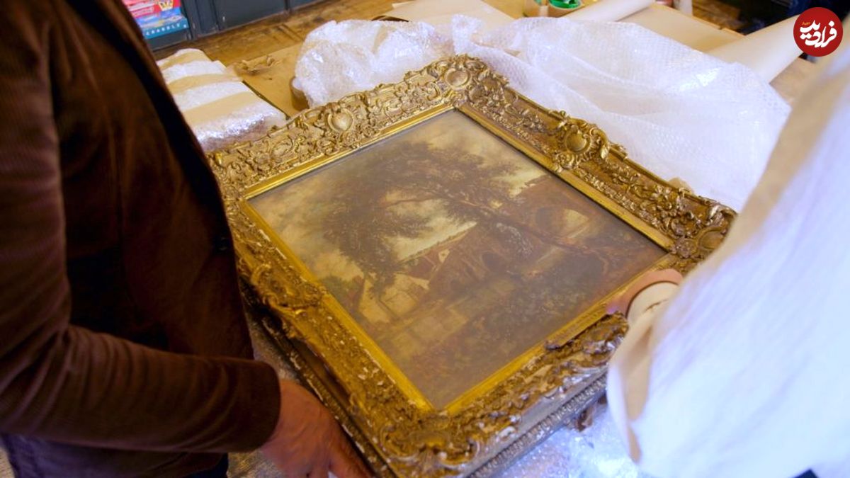 کشف نقاشی ۲.۵ میلیون دلاری در خانه‌ زوجِ خوش شانس 