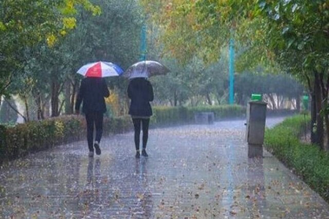 رگبار باران تا جمعه مهمان این استان ها خواهد بود