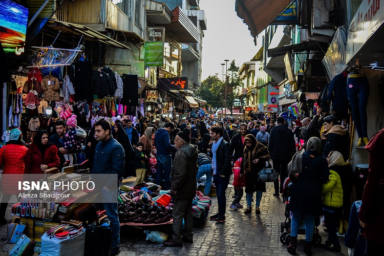 حال و هوای بازار رشت در آستانه نوروز