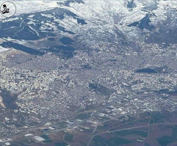 شهر قهرامان ماراش ترکیه قبل و بعد از زلزله!
