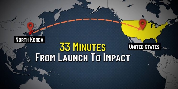 روایت خوفناک از هدف‌ موشک بالستیک کره‌شمالی