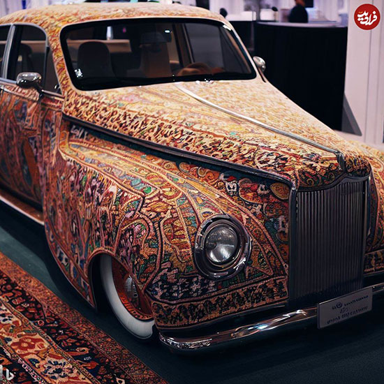 تصاویر جذاب از خودروهایی با نقش و نگار ایرانی