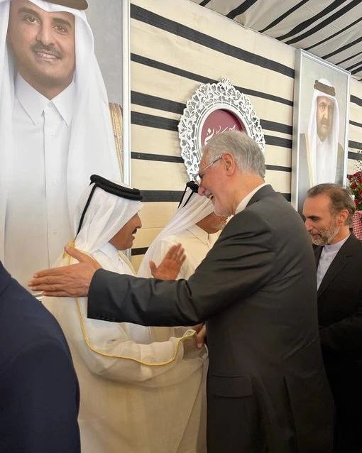 سفیر ایران در عروسی پسرِ شیخ قطری
