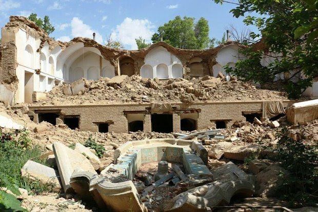 زیباترین خانه سنتی نجف‌آباد تخریب شد