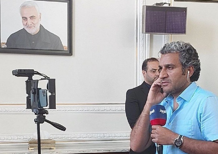 جنجال در نشست خبری وزیر خارجه عربستان در تهران