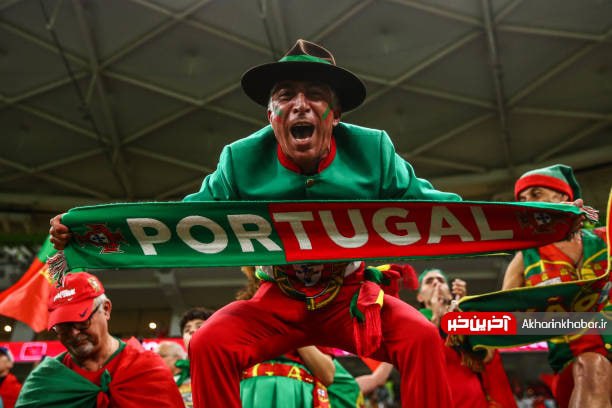 شمایل عجیب و غریب هواداران مراکش و پرتغال