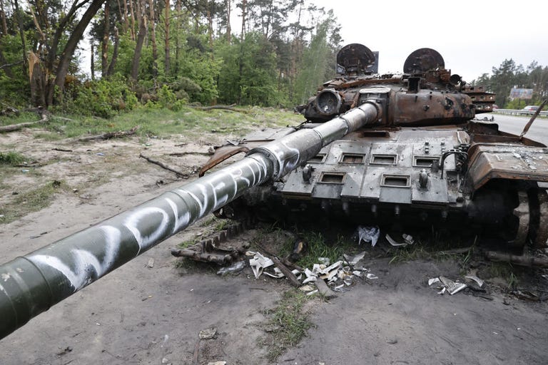 view-of-a-destroyed-russian-tank-at-buzova-village-in-kyiv-news-photo-1653338995