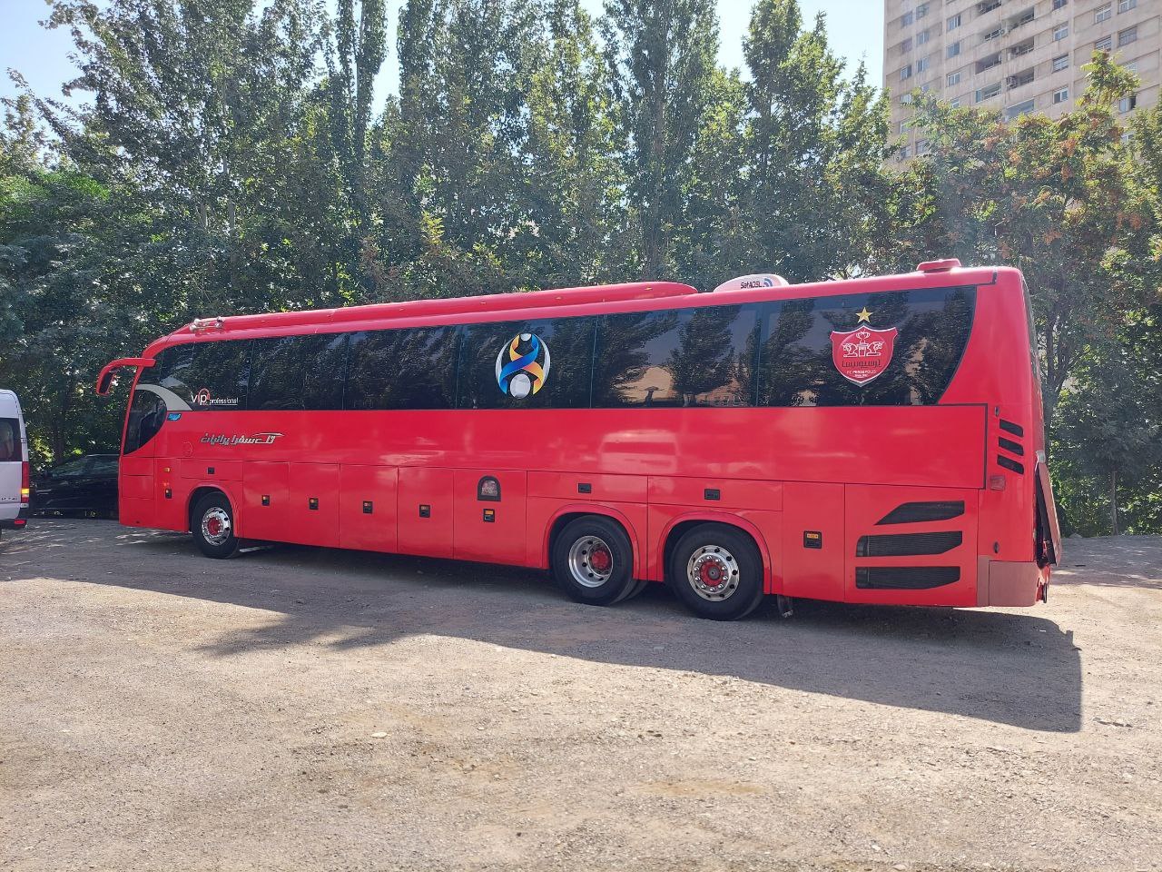 تصویری از اتوبوس اختصاصی النصر در تهران