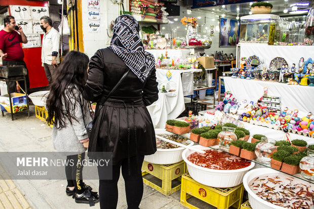 دلیل متفاوت کسادی بازار شب عید در ایران