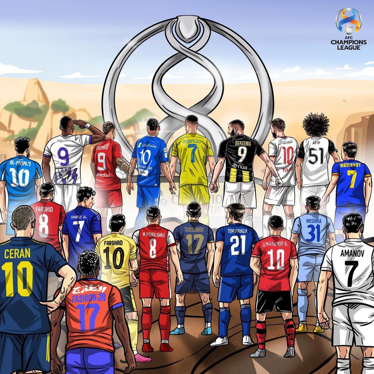 3 ایرانی در پوستر جدید لیگ قهرمانان آسیا