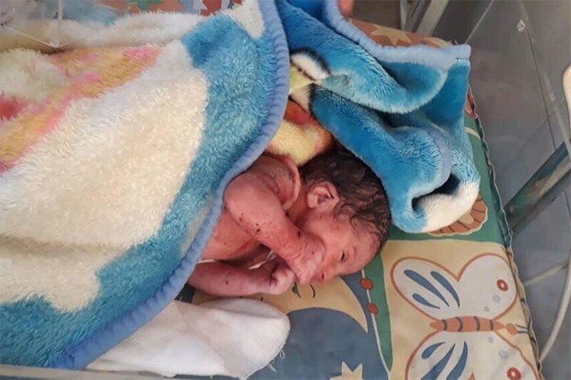 آخرین وضعیت نوزاد رها شده در نازی‌آباد