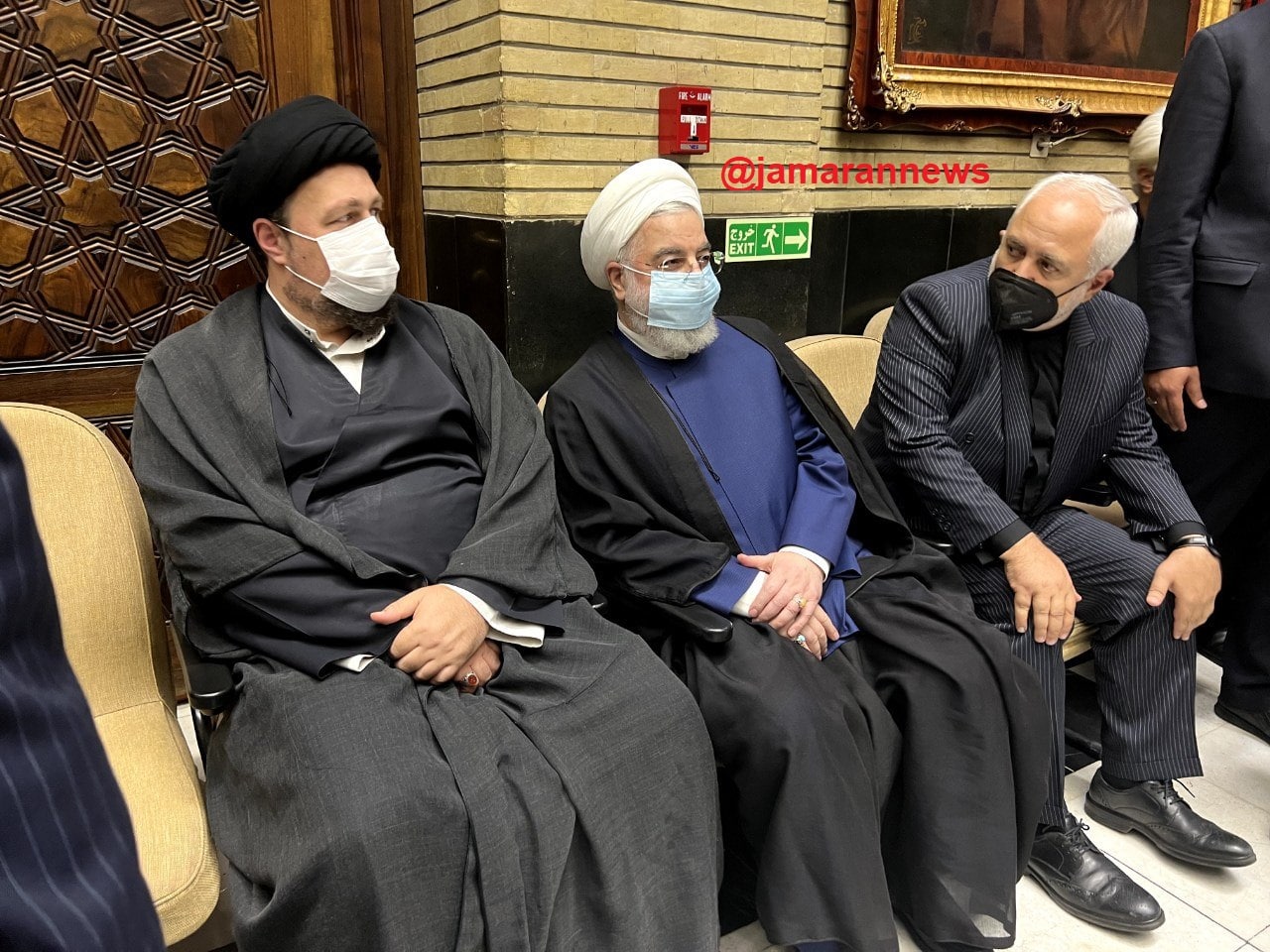 چهره‌های سرشناس سیاست ایران در یک مراسم