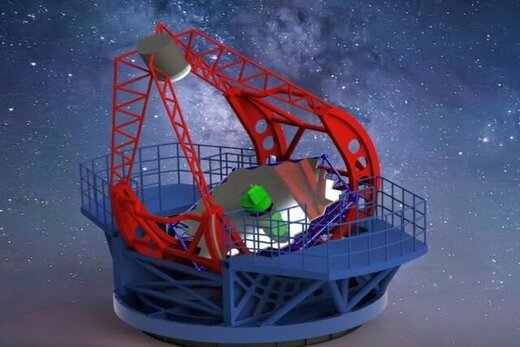 رونمایی از طرح بزرگترین تلسکوپ نوری آسیا 