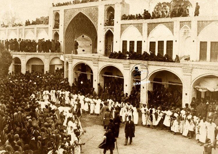 عکس‌های زیرخاکی از مراسم عاشورا در تهران قدیم