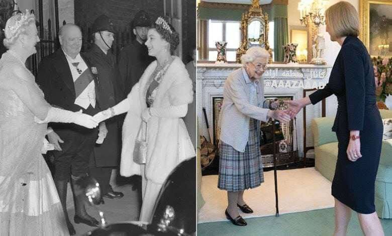 ماندگارترین تصاویر ۷۰ سال حکومت ملکه انگلیس
