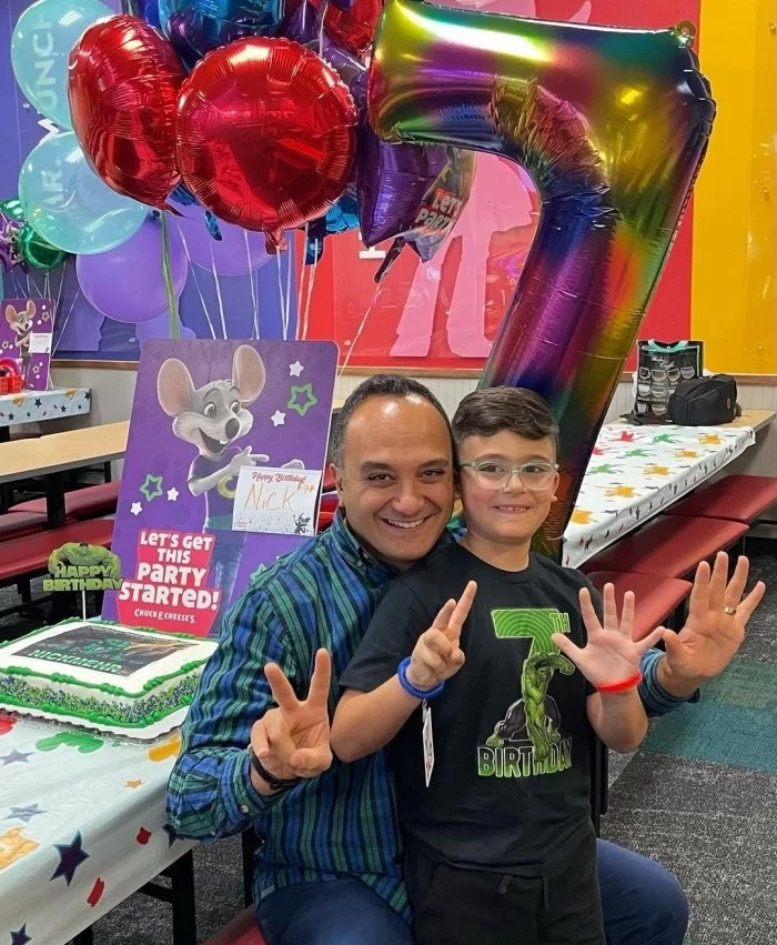 عکسی از جشن تولد پسر مجری سرشناس در آمریکا