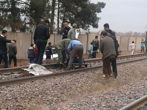 فوت یک زن در تصادف با قطار در مازندران 