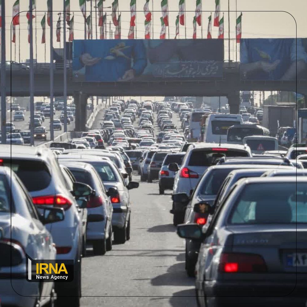ترافیک فوق سنگین در خروجی‌های مشهد