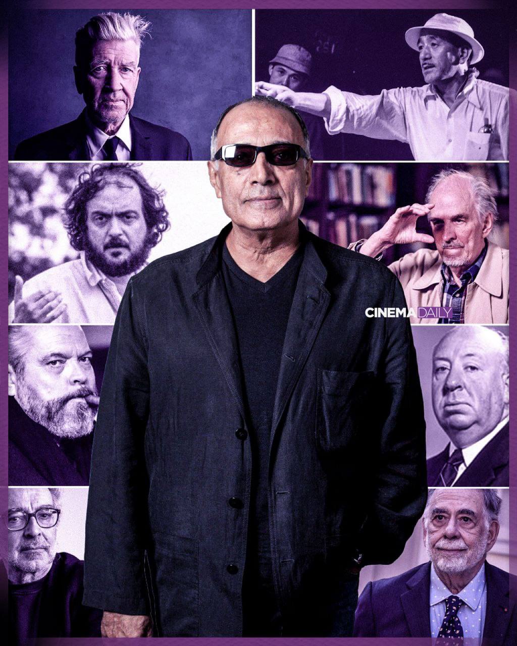 عباس کیارستمی کارگردان ایرانی در میان ۱۰۰ چهره برتر تاریخ سینمای جهان