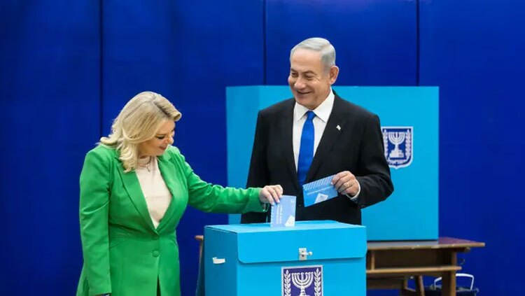 پیشتازی نتانیاهو در نتایج اولیه انتخابات اسراییل
