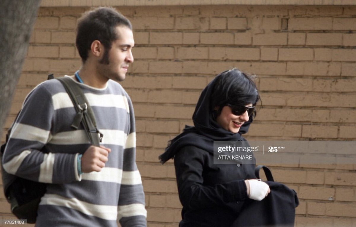 عکسی از یک دختر و پسر از سال 86 در تهران که وایرال شد