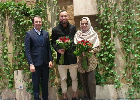 تیپ جنجالی زن بازیکن جدید پرسپولیس در تهران