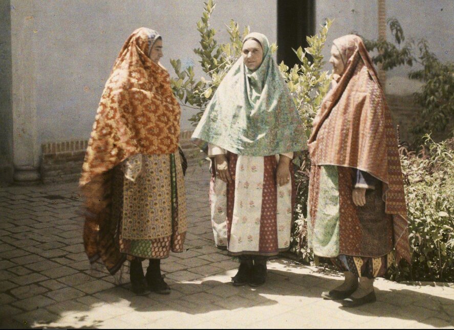 عکس‌های رنگی از ایرانِ ۱۰۰ سال قبل 