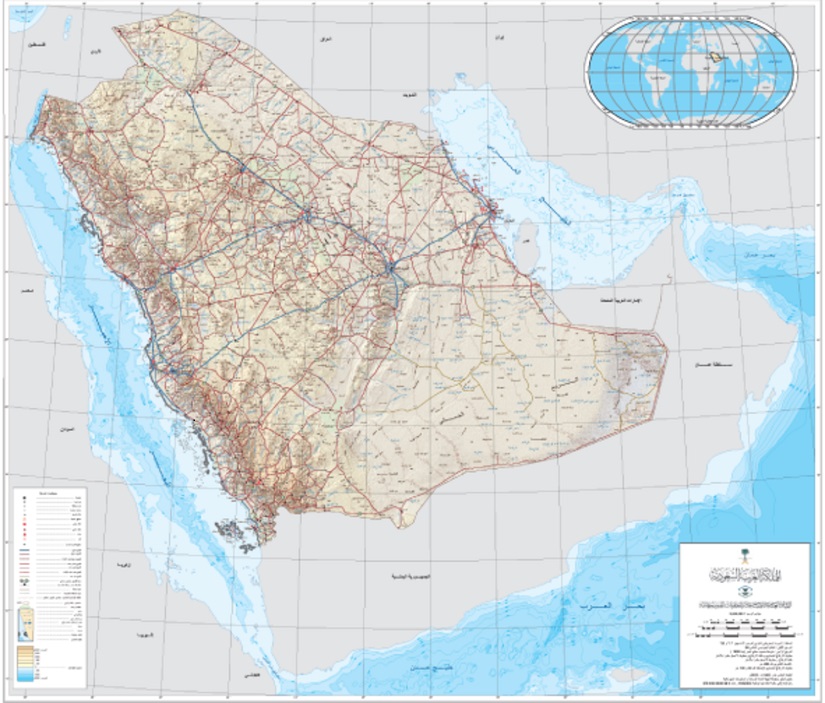 توهین عجیب سایت عربستان به نقشه ایران