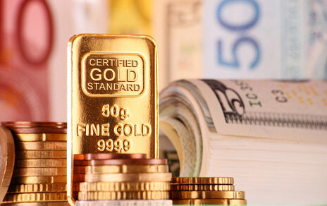 ریزش قیمت طلا و افزایش ارزش دلار در بازار 
