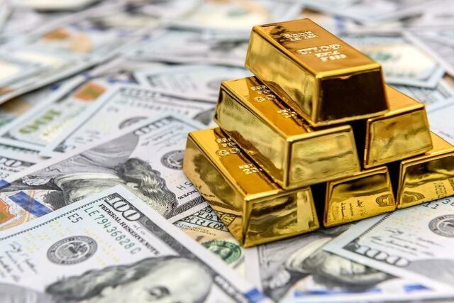 کاهش قیمت طلا و ثبات دلار و درهم