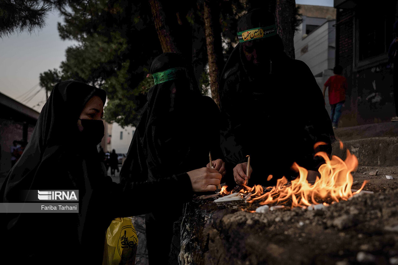 عکس‌های فراگیر از بانوانِ نقاب‌زده در لرستان 