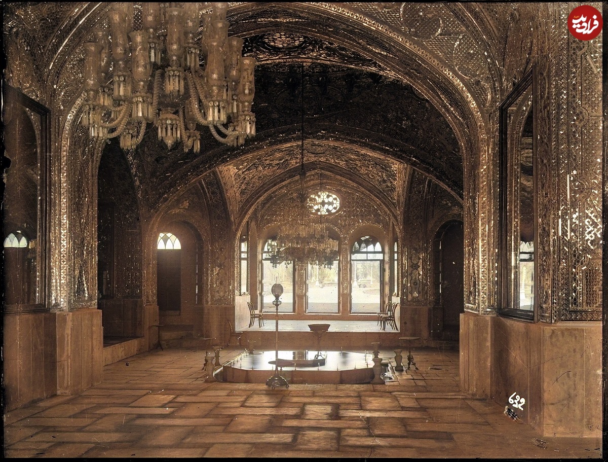 قصری در تهران که دیوارهای «طلایی» داشت