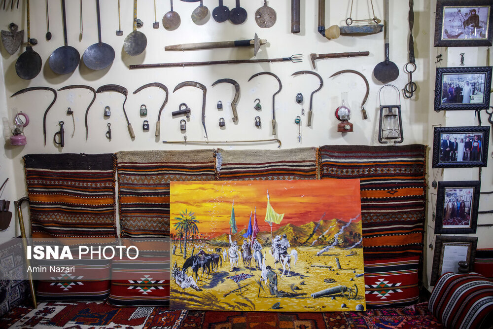 خانه‌ای با ۵۰۰۰ شیء تاریخی در خوزستان