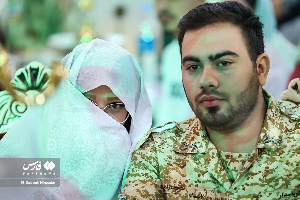 متفاوت‌ترین تصاویر از ازدواج سربازان ارتش ایران