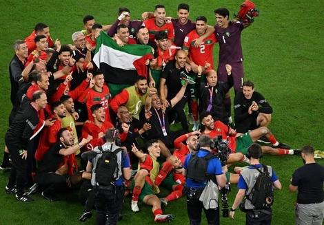 اگر پرچم فلسطین دست بازیکنان ایران بود! 