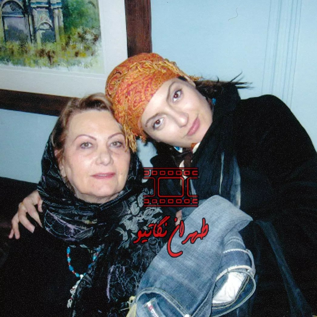 عکس بازنشر شده از مهناز افشار در کنار بازیگر قبل انقلاب