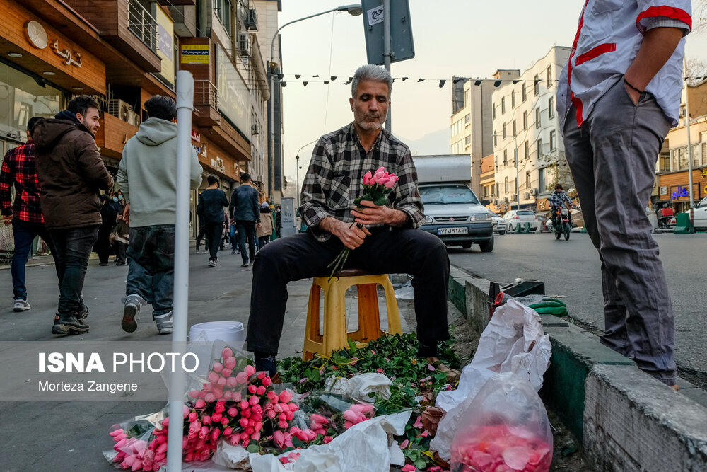 تصاویری از بازار تهران در آستانه بلندترین شب سال