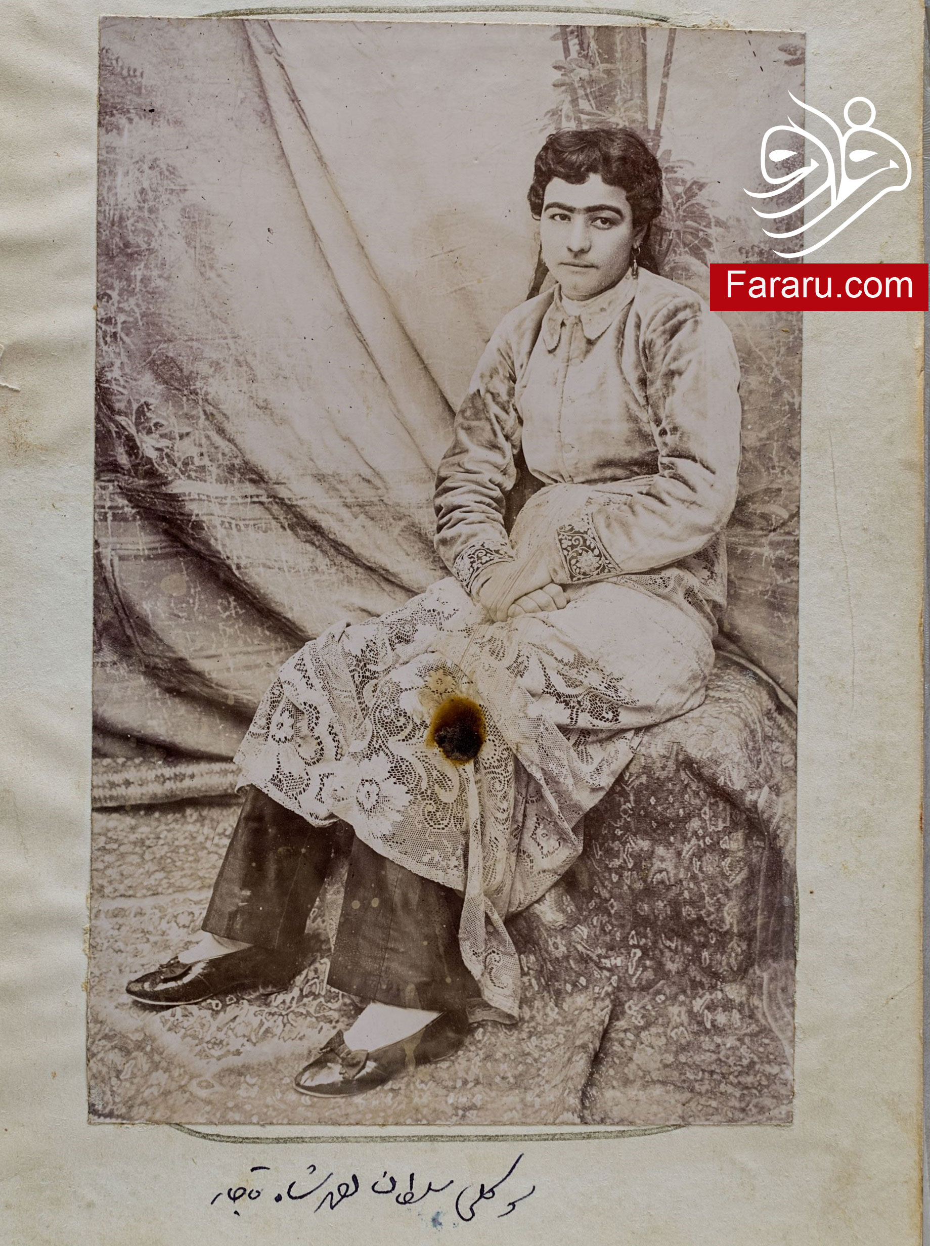 عکس‌های دیده نشده از سوگلی‌های شاه قاجار 