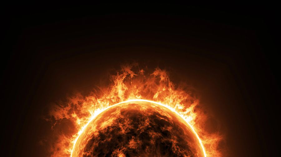 امکان انفجار لکه خورشیدی عظیم که رو به زمین است