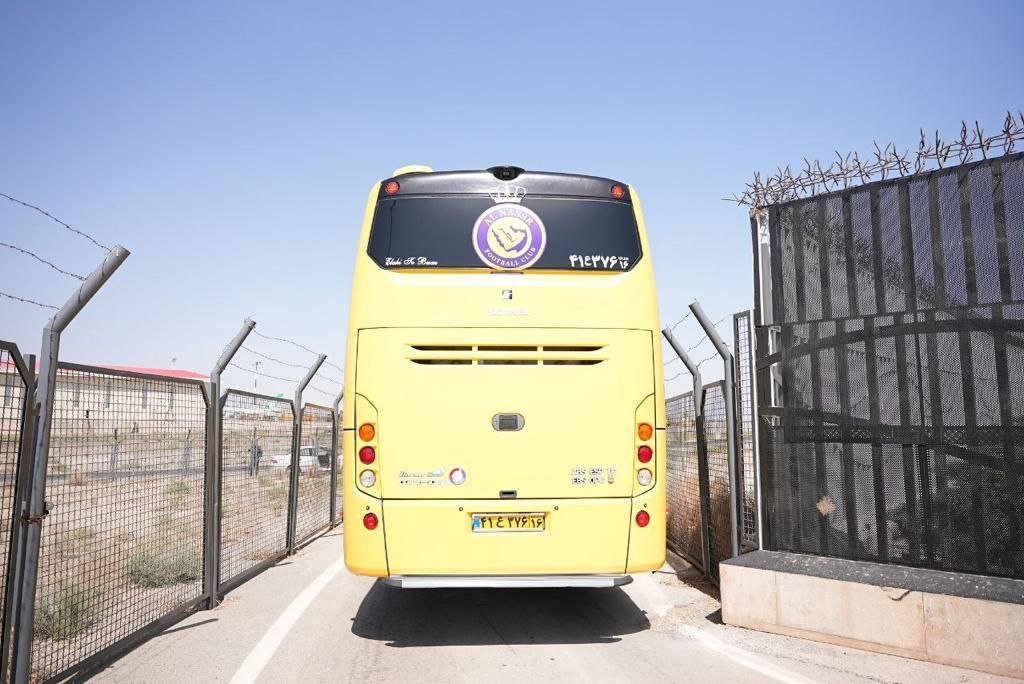 تصویری از اتوبوس اختصاصی النصر در تهران