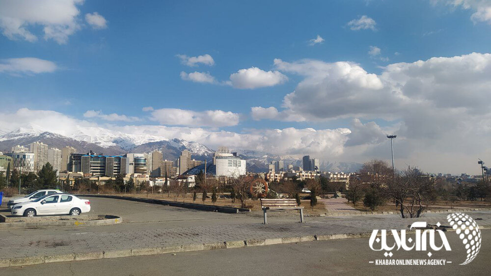 قاب‌های استثنایی از آسمان تهران