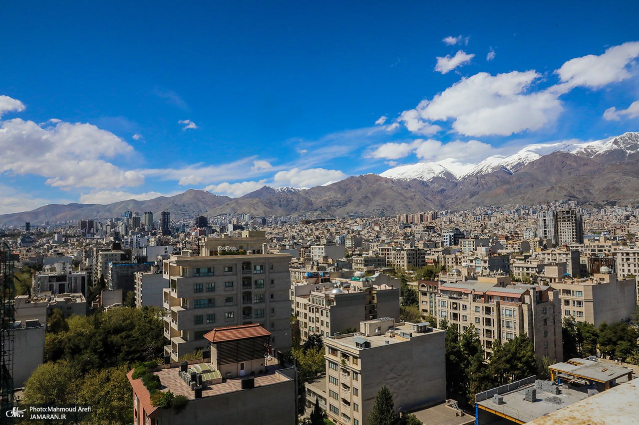 تصاویر رویایی و نابی که امروز از تهران ثبت شد