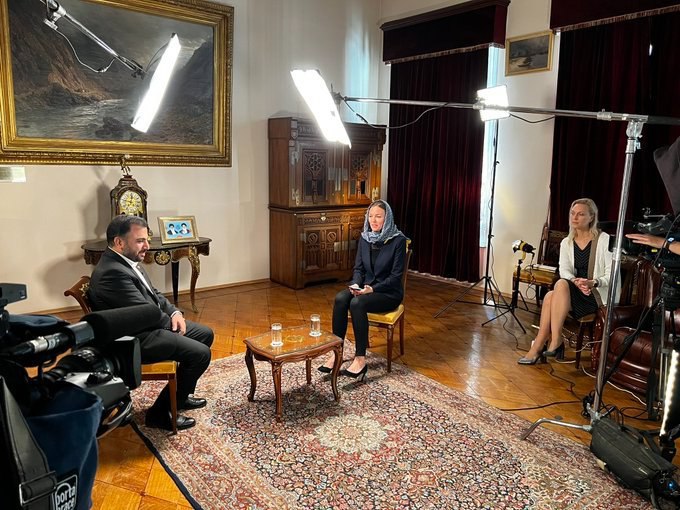 پوشش خبرسازِ خبرنگار روس در دیدار با وزیر رئیسی