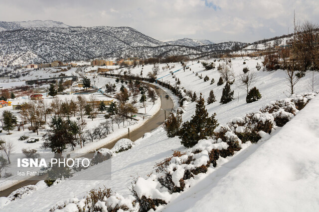 یخبندان در استان‌های غربی و مرکزی کشور