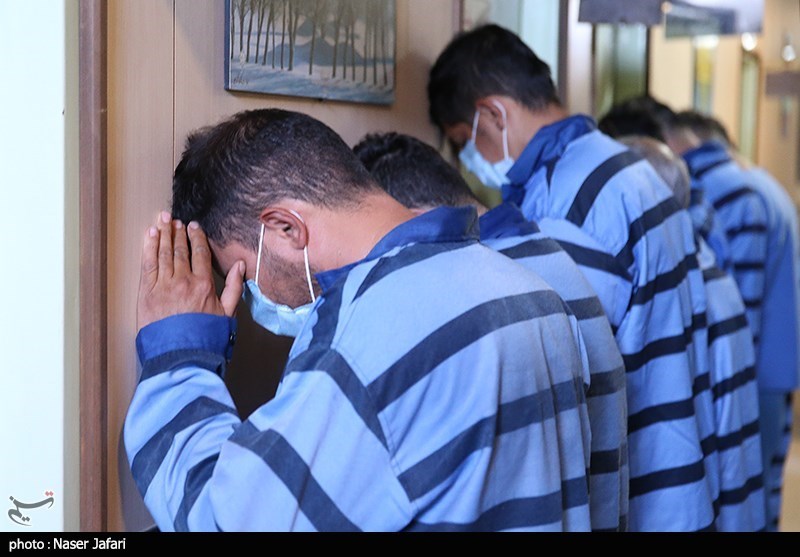 دستگیری سارقان خبرساز تهران به روایت تصویر