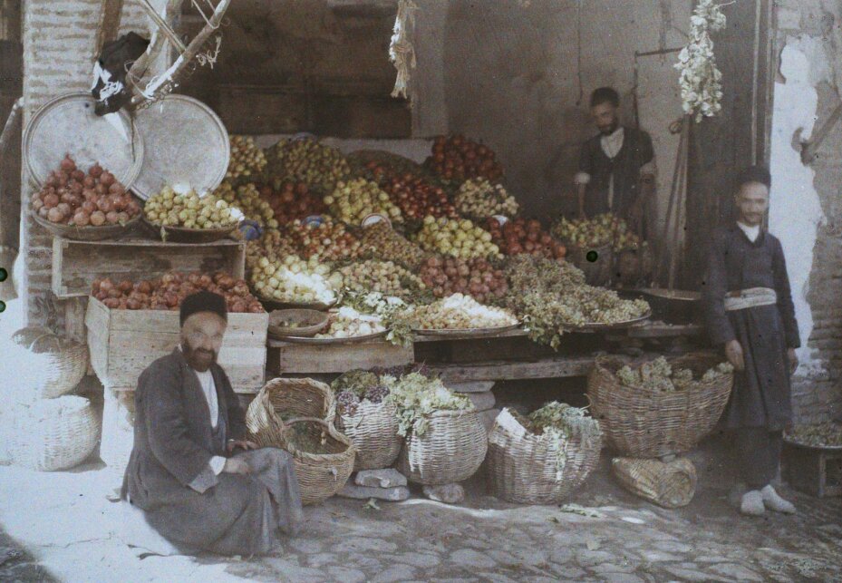 عکس‌های رنگی از ایرانِ ۱۰۰ سال قبل 