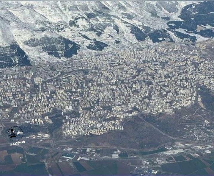 شهر قهرامان ماراش ترکیه قبل و بعد از زلزله!