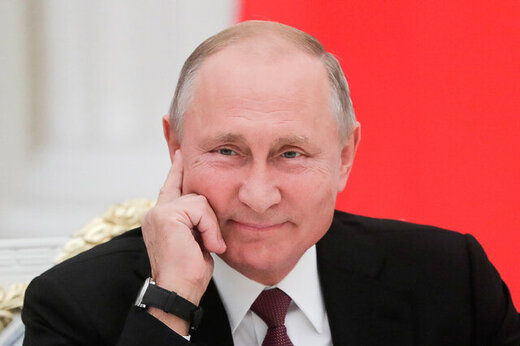 پوتین به ضد حملات اخیر اوکراین نیشخند زد